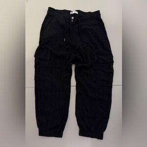 Zara Women's Black Cargo Jeans